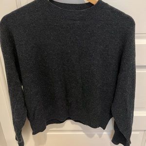 Le Kasha 100% cashmere dark blue crewneck sweater